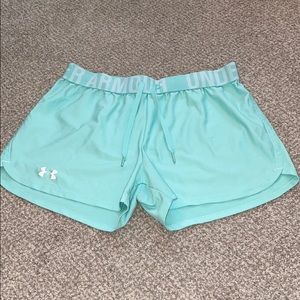Mint Under Armour Shorts!